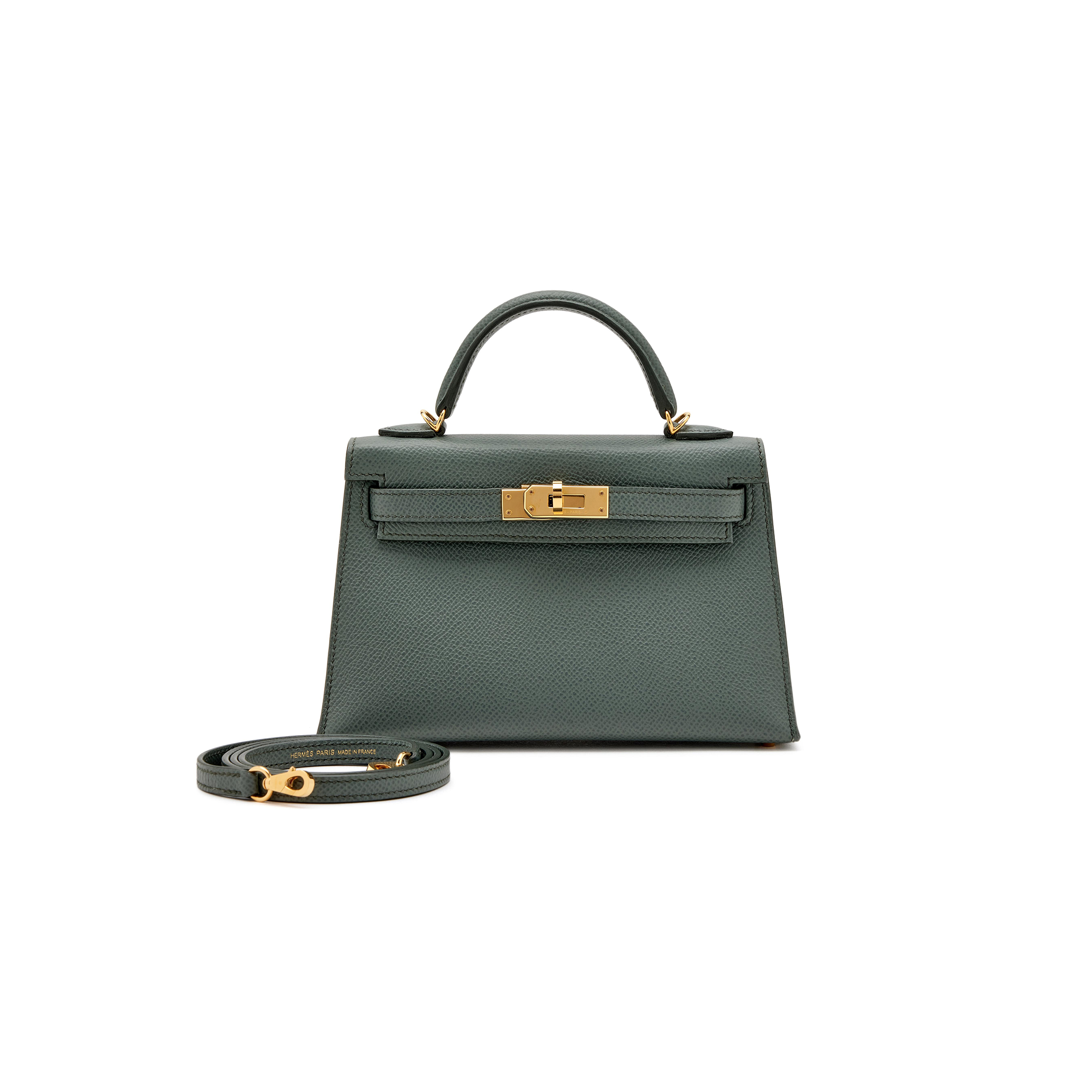 H**mes epsom mini kelly 20 gold hardware (19*12*5.5cm)
